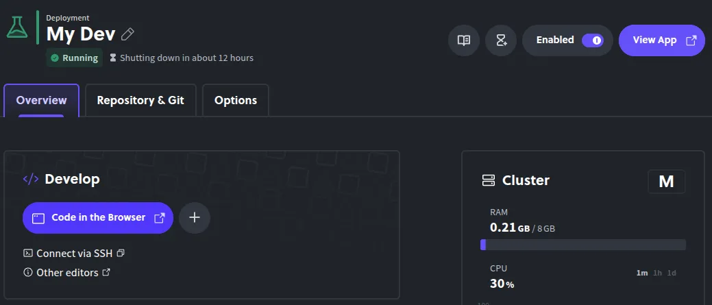 Using the Browser IDE