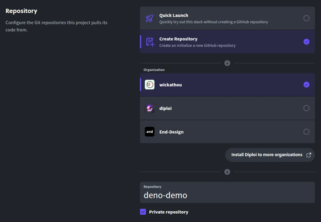 Deno repository