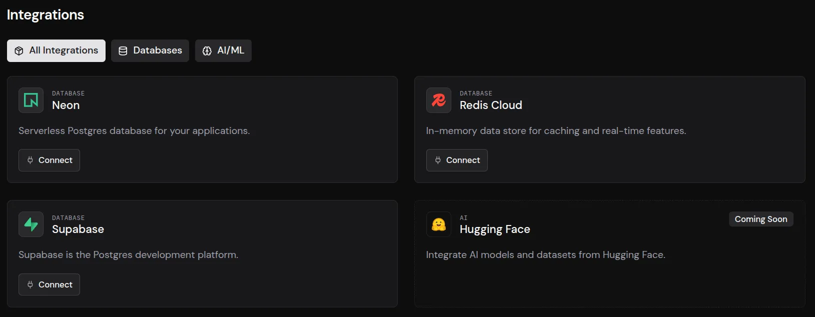 FastAPI Integrations