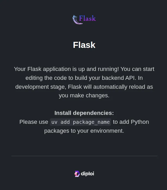 Flask live preview