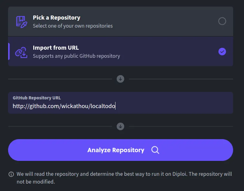 Import from URL