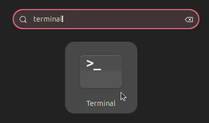 Linux terminal